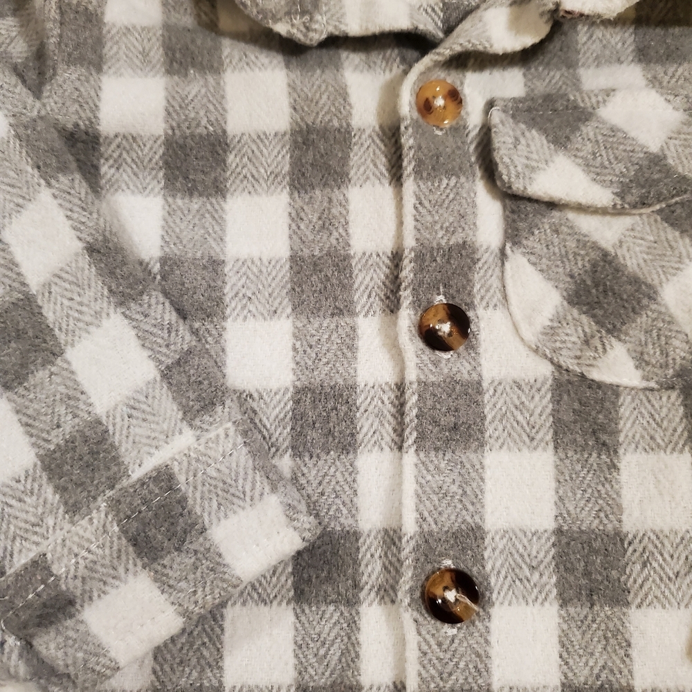 Plaid Baby Shacket - Picture 2 of 9
